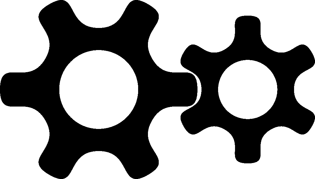 Free gear machine mesh vector